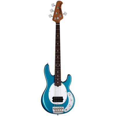 StingRay Short Scale RAYSS4 Toluca Lake Blue Sterling by Music Man image 3