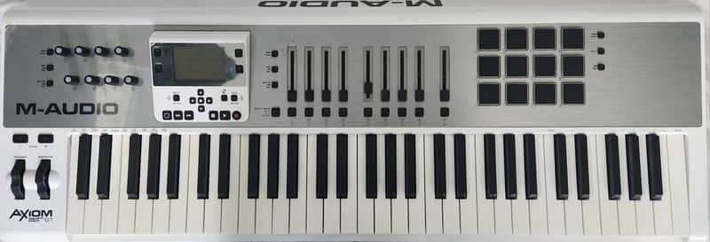 M-Audio Axiom AIR 61 Key USB MIDI Keyboard Controller 2010s - Black image 1