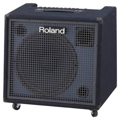 Mint Roland KC-600 4-Channel Stereo Mixing Keyboard Amplifier Bundle with 25ft Pig Hog 9.2mm Speaker Cable & Polishing Cloth â€“ 200-Watt Power, 15" Woofer, Versatile Inputs, Stage-Ready Performance image 2