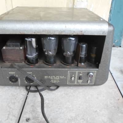 Knight Rare Vintage 1955 Dual 6L6 Tube PA Amplifier Serviced image 2