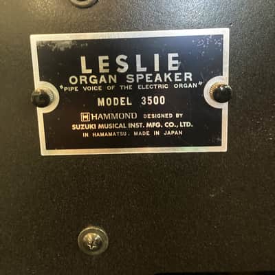 Leslie 3500 Speaker Cabinet-for Keyboard/Organ/Guitar-New with Factory Warranty! image 5