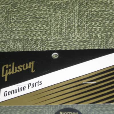 new in package A+ GIBSON Toggle Switch Washer Black with Gold Letters PRWA010 (PRWA-010) image 14