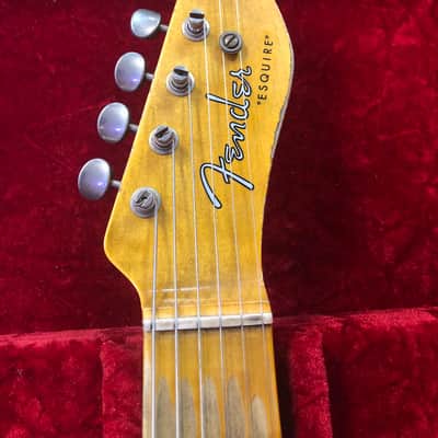 Fender Custom Shop #119 Limited Edition 1950 Double Esquire® - Heavy Relic® with Case, Aged Black image 16