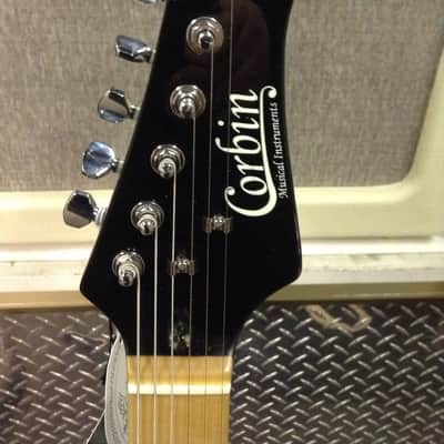 corbin tele thinline 2015 Tobacco Burst image 2