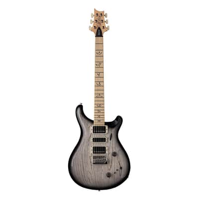 PRS Swamp Ash Special Maple Electric Guitar - White Doghair Smokeburst Open Box image 2