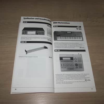 Roland Original 1992 Catalog (with JD-800) - Original Vintage Synthesizer Brochure image 6