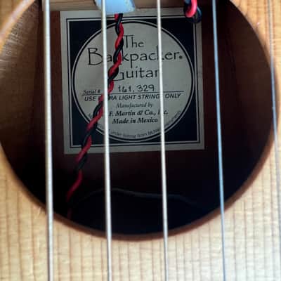 Martin Backpacker Steel String Natural image 6