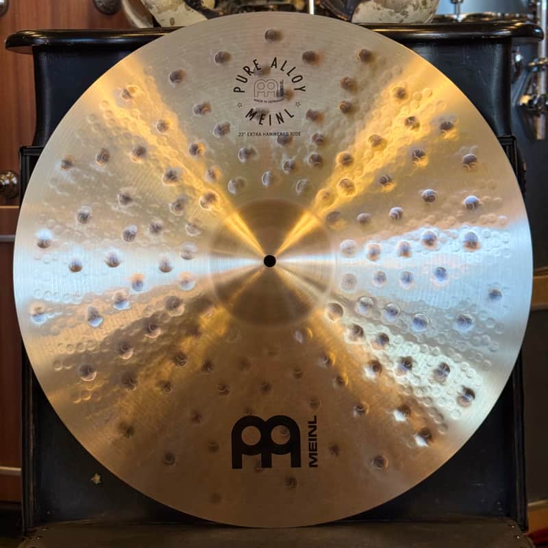 NEW Meinl 22" Pure Alloy Extra Hammered Ride - 3002g image 1