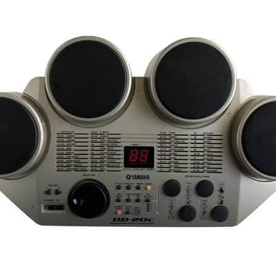 2003 Yamaha DD-20C Portable Digital Drum Kit Electronic Drum Set Practice Pads