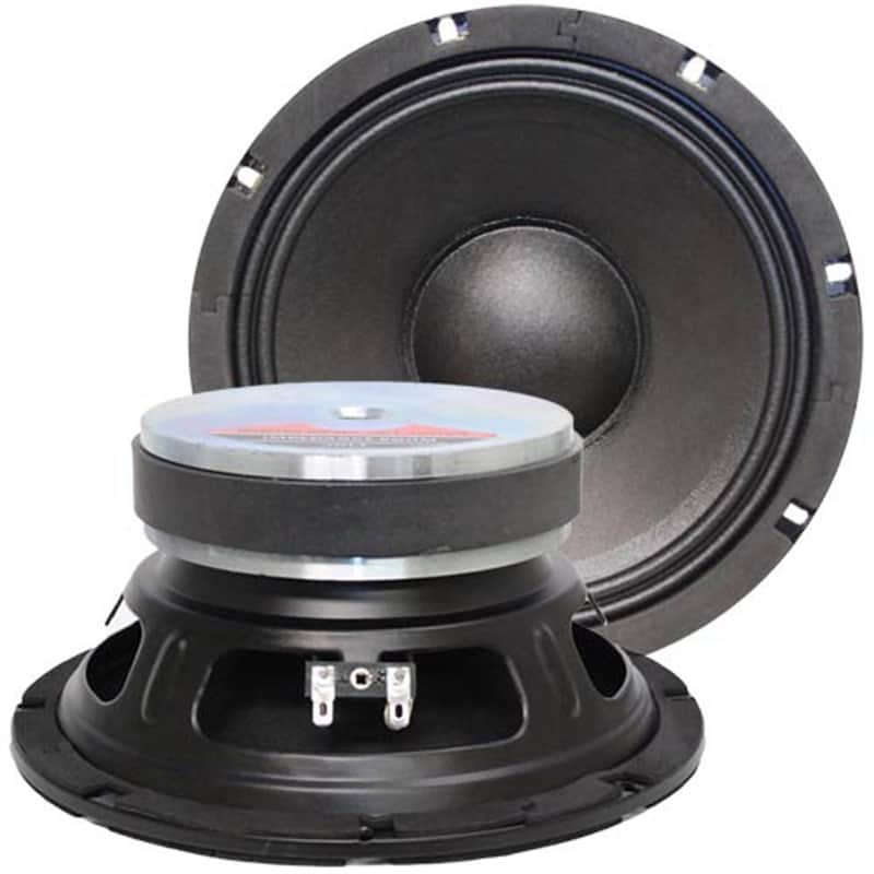 SEISMIC AUDIO - Pair of 8" Bass Guitar Raw WOOFERS Speaker Driver Replacements image 1