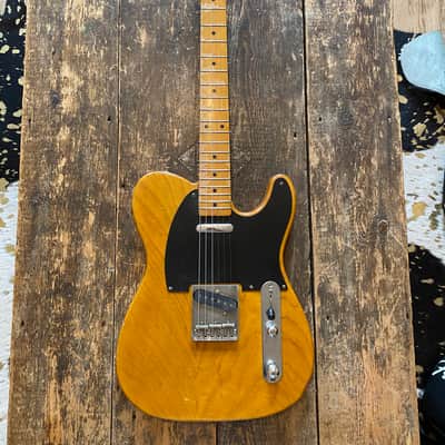 Fender Japan Vintage 1990 Telecaster 1952 Reissue FujiGen A-Serial Aged Natural Ash & Hardcase image 17