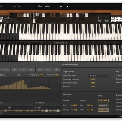 Arturia B-3 V Organ Virtual Instrument Software image 3