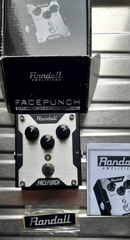 Randall FACEPUNCH OVERDRIVE オーバードライブ Randall FacePunch Overdrive 2010s - Black/Silver | Reverb España