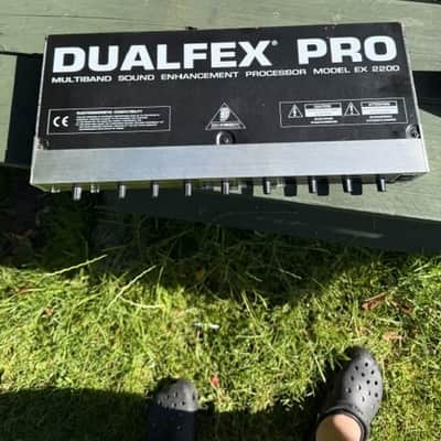 Behringer Dualfex Pro EX2200 Multiband Sound Enhancer / Exciter 2000s - Black / Silver image 2
