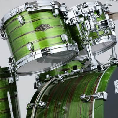Tama WBST10R-LSO Starclassic Walnut/Birch Lacquer Rack Tom 10 - Lacquer Shamrock Oyster image 11