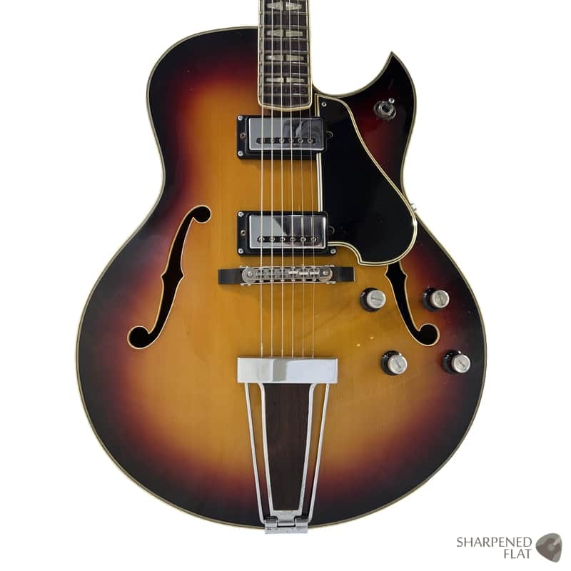 1968 Yamaha AE-11 Sunburst with Original Hardshell Case | Reverb
