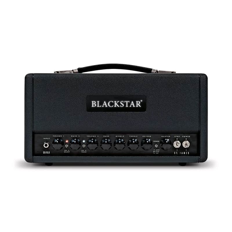 Blackstar St. James 6L6 2-Channel 50-Watt Guitar Amp Head 2022 - Present - Black image 1