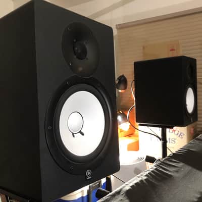 Yamaha HS80m Powered Studio Monitor (Pair) 2015 - Present - Black image 1