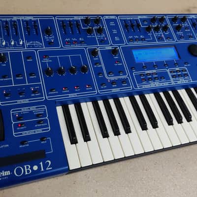 Oberheim OB-12 49-Key 12-Voice Synthesizer 2000 - Blue image 4