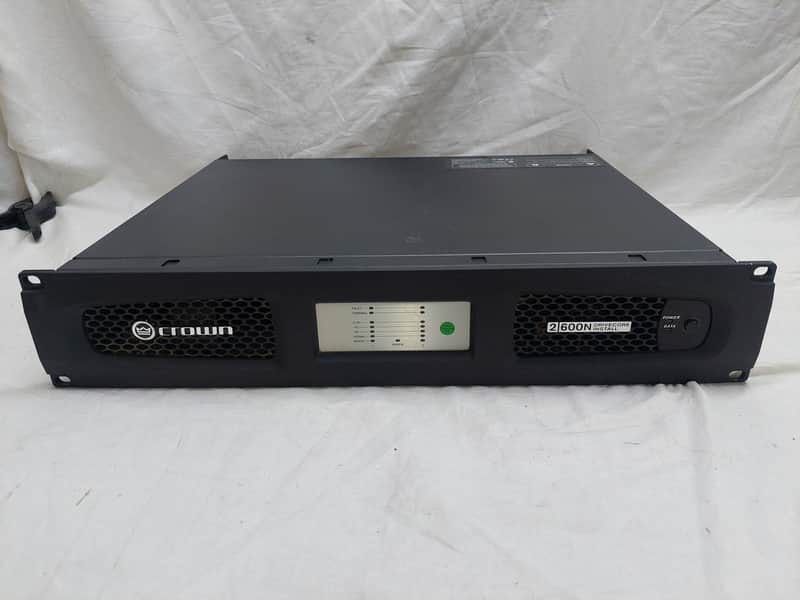 Crown DCi 2|600N 2-Channel DriveCore Install Power Amplifier 2010s - Black image 1