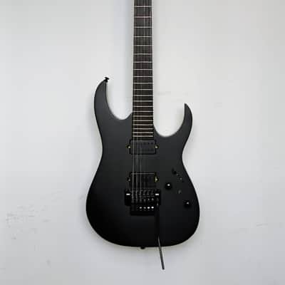Ibanez RGRB620-BKF - Iron Label Series - Electric Guitar - 2025 - Floyd Rose - Black Hardware - Black Flat image 2