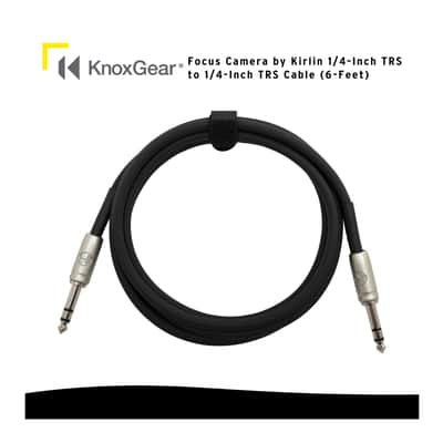 Knox Gear 1/4in TRS to 1/4inTRS Cable (6-Feet) image 13