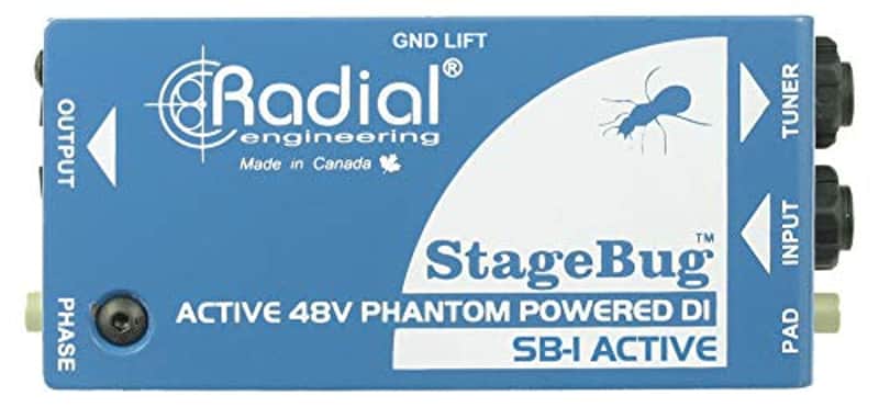 Radial SB-1 ACTIVE StageBug Active Acoustic Direct Injection Box image 1