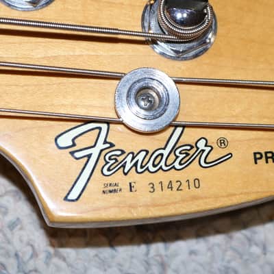 Vintage 1983 USA Fender Precision Bass - Roger Waters Inspired image 11