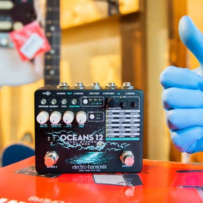 Electro-Harmonix Oceans 12 Dual Stereo Reverb Pedal image 1