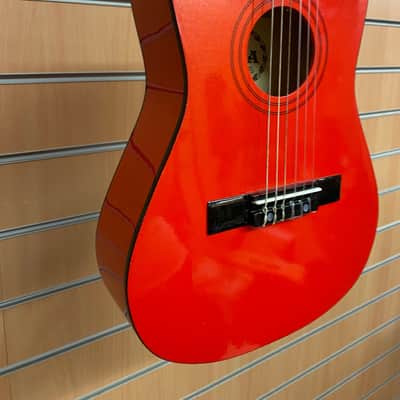 Palma Junior Acoustic Guitar Pack Metallic Red 2010s image 3