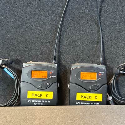 Sennheiser EW 550 receiver and Body pack transmitters - 2 complete systems imagen 12