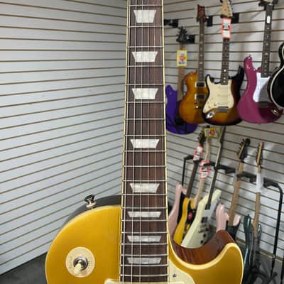 Epiphone Les Paul Standard 50s Electric Guitar - Gold w/Gig Bag & PLEK*D #504 image 7