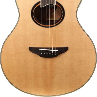 Yamaha APX700II Left-Handed Thinline Acoustic-Electric Guitar, Solid Spruce Top image 1