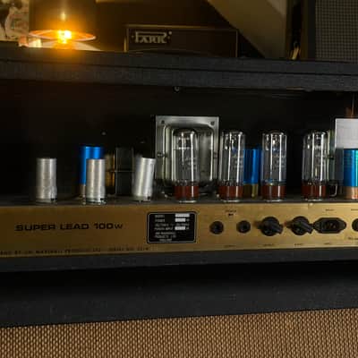 Marshall JMP 1959 MK II Super Lead 2-Channel 100-Watt Guitar Amp Head 1978 - Serviced image 10