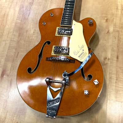 Gretsch G6120T-BSSMK Brian Setzer Signature Nashville Hollow Body '59 "Smoke" with Bigsby 2025 - Smoke Orange image 1