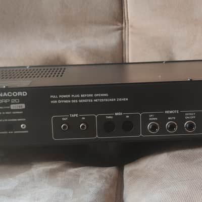 Dynacord DRP 20 DRP-20 Digital FX Processor black,EXCELLENT! image 2