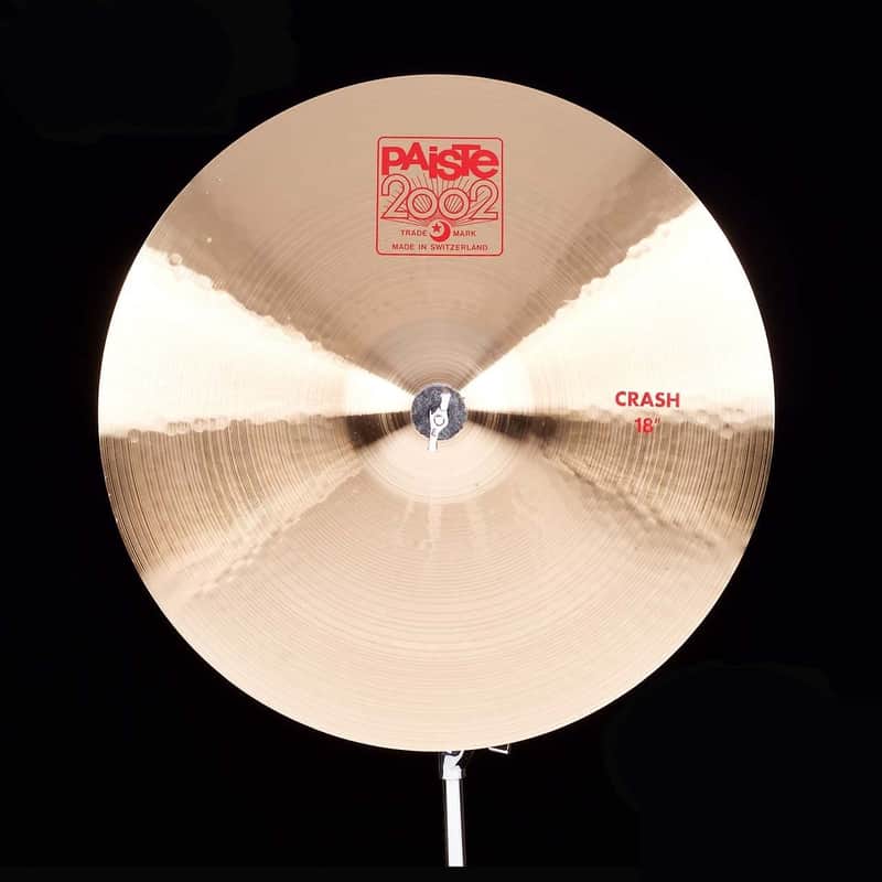 Paiste 18" 2002 Crash Cymbal image 2