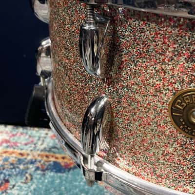 Gretsch 1950s Peacock Sparkle 14"x6.5" Snare Drum. Stunning!! image 7