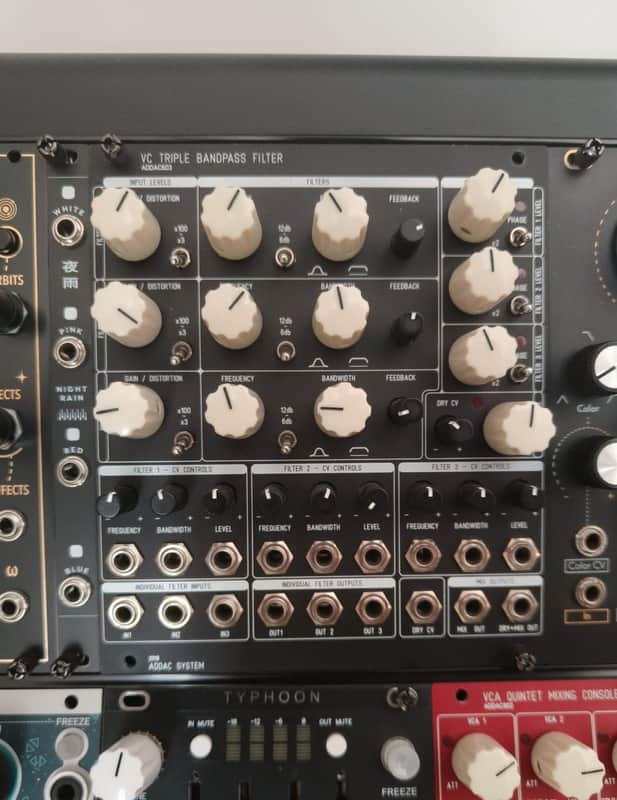 ADDAC System ADDAC603 VC Triple Bandpass Filter image 1