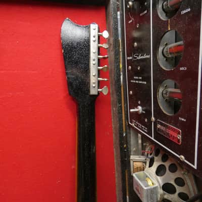 Silvertone Sears 1448 Amp in case / Guitar Combo 1965 Circa - Black Sparkle image 10