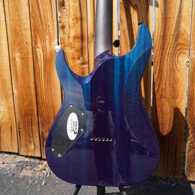 Schecter DIAMOND SERIES Reaper-6 Elite - Deep Ocean Blue 6-String Electric Guitar (2023) image 9
