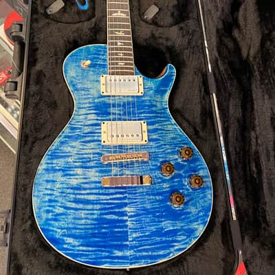 PRS 40th Anniversary McCarty SC56 Singlecut Electric Guitar, Faded Blue Jean with Case image 1
