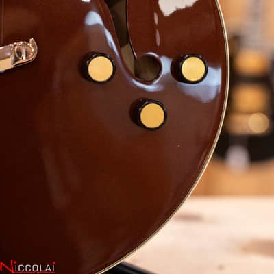 GRETSCH G2622 Streamliner Center Block Double-Cut with V-Stoptail Laurel Fingerboard, Broad’Tron BT-3S Pickups Copper Metallic image 9