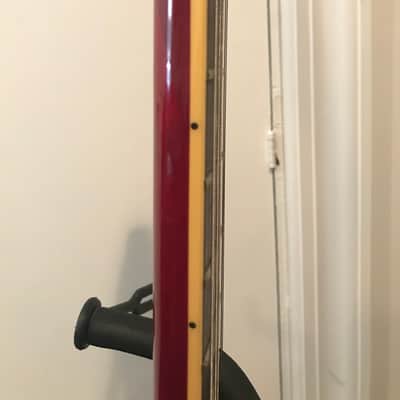 Hohner 1995 L60 (Les Paul Special) Wine Red Stain image 11