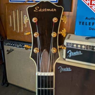 Eastman AR805E Hollow Body Arch Top Electric Guitar w/Case - Classic Finish (2005) image 5