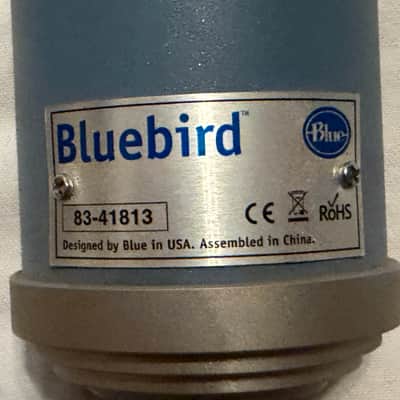 Blue Bluebird Large Diaphragm Cardioid Condenser Microphone 2010s - Blue - In original box image 5