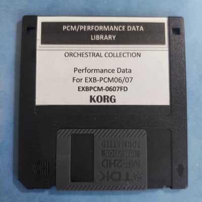 KORG EXB-PCM01 Pianos Classic Keyboards Factory Preload Disk
