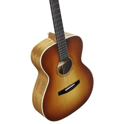 Alvarez LF60e Sunset Folk/OM Guitar with FlexiCase/Pickup - Sunset (NEW DEMO) image 7