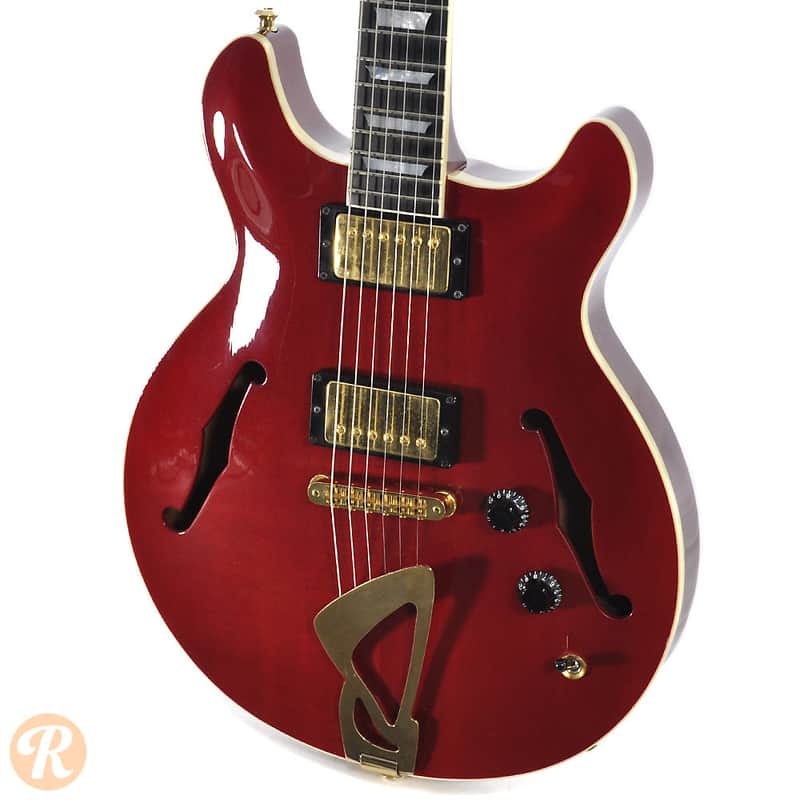 Hamer Newport Pro Custom Ruby Red 2001 image 2