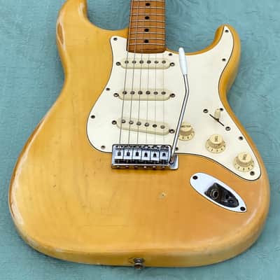 Fender Stratocaster 1974 - Blond - Maple Fingerboard image 3